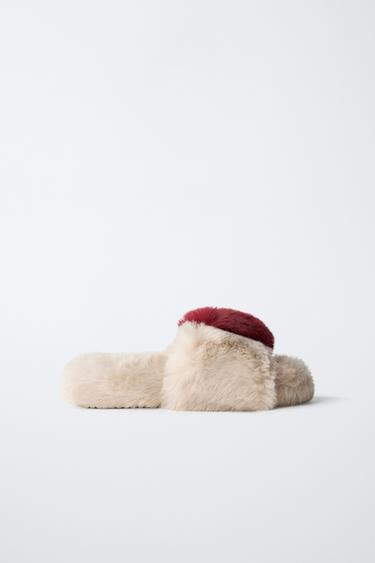HEART SLIPPERS - Ecru White by Zara - Image 0