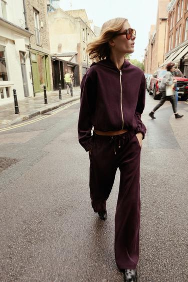BOMBER JACKET AND TROUSERS SET - Golden by Zara - Image 0