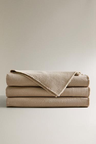 WASHED COTTON TABLECLOTH - GREENISH by Zara - Image 0
