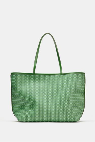 PRINTED TOTE SHOULDER BAG - Multicoloured by Zara