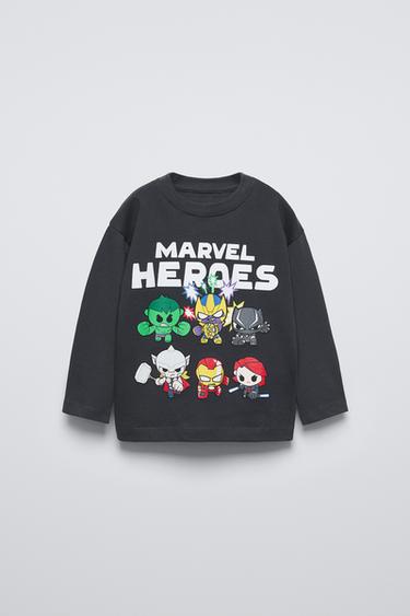 AVENGERS © MARVEL T-SHIRT - Anthracite grey by Zara - Image 0