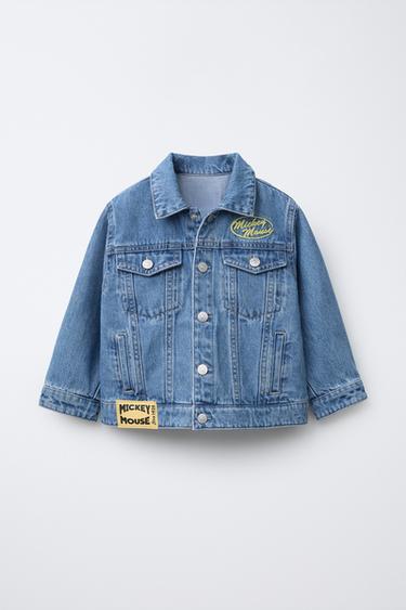 MICKEY MOUSE © DISNEY DENIM JACKET - Mid-blue by Zara