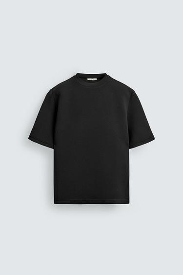 TECHNICAL RELAXED FIT SWEATSHIRT - Black by Zara