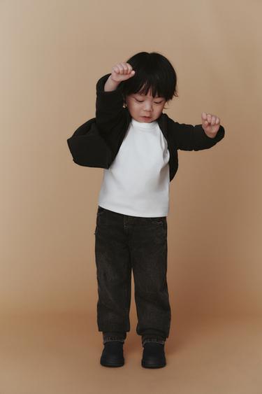 RIPPED LOW BAGGY JEANS - Grey by Zara