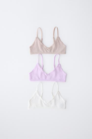 9-14 YEARS/ THREE-PACK OF STRUCTURED TOPS - Multicoloured by Zara