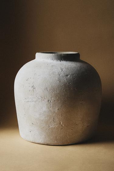 CERAMIC VASE - white by Zara