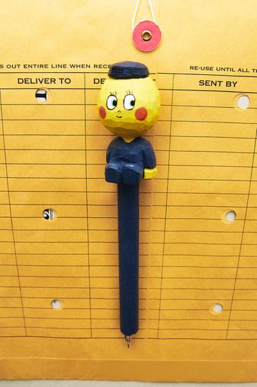 LIMONCELLA X THE ANIMALS OBSERVATORY WOODEN PEN - Blue by Zara