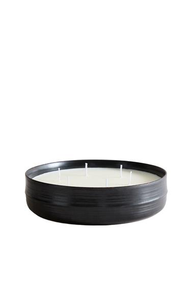 (1350 G) VERDANT FOREST SCENTED CANDLE - mid khaki by Zara