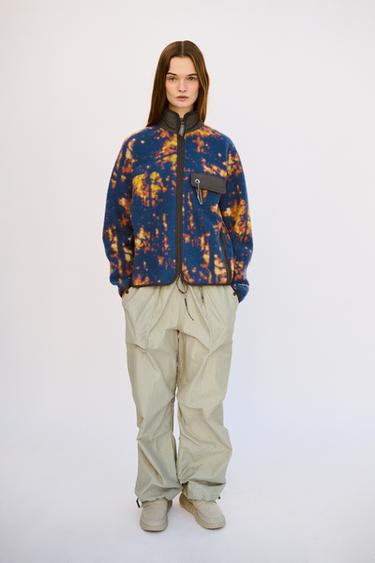 FLEECE JACKET WITH WOOL X AND WANDER® - Multicoloured by Zara - Image 0