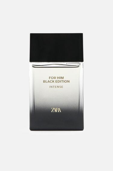 FOR HIM BLACK EDITION INTENSE PARFUM 100 ML / 3.38 oz - tinted leather by Zara