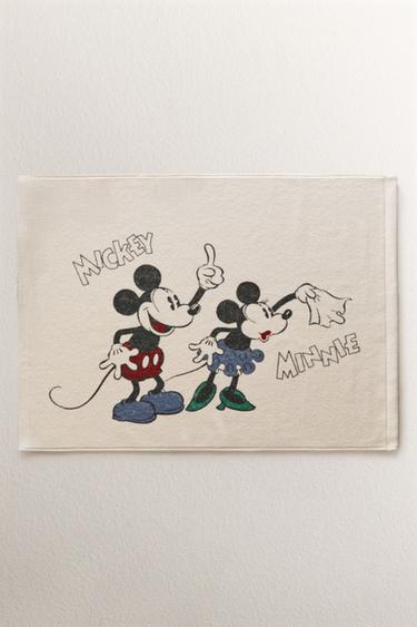 KIDS' MICKEY & MINNIE ©DISNEY BATH MAT - Light beige by Zara