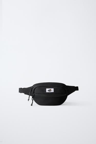 MESH BELT BAG - Black by Zara - Image 0