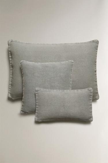 PLAIN CUSHION COVER - Blue by Zara - Image 0