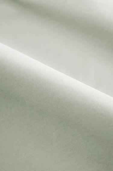 SATEEN DUVET COVER (300 THREAD COUNT) - Mint by Zara