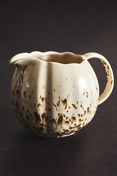 STONEWARE JUG - Pumpkin by Zara