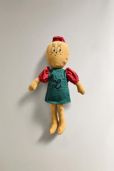 KIDS' LIMONCELLA X THE ANIMALS OBSERVATORY SOFT TOY - Yellow by Zara