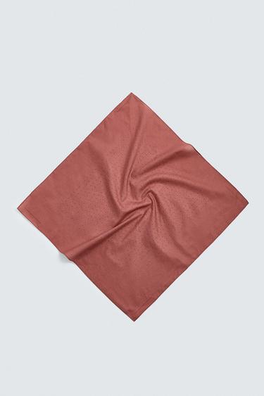 POLKA DOT PRINT BANDANA - Red by Zara - Image 0