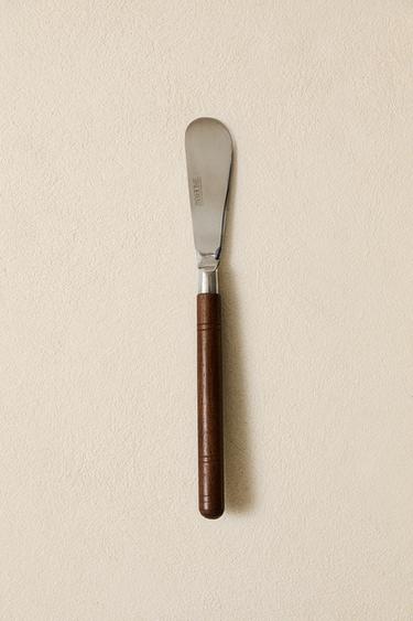 BUTTER KNIFE WITH MANGO WOOD HANDLE - Brown by Zara