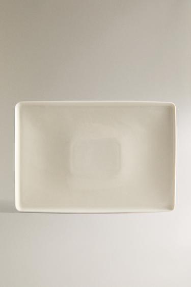 CERAMIC BATHROOM TRAY - White by Zara