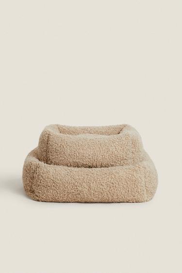 FAUX SHEARLING PET BED - Beige by Zara - Image 0