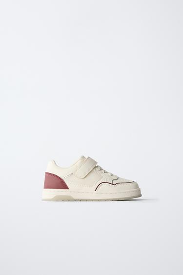 CONTRAST SNEAKERS - White by Zara
