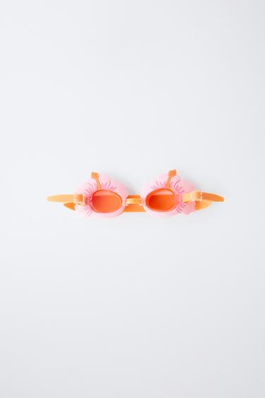 HIBISCUS SWIMMING GOGGLES - Pink by Zara