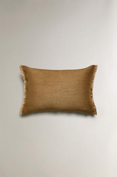 LINEN CUSHION COVER - Sand by Zara - Image 0