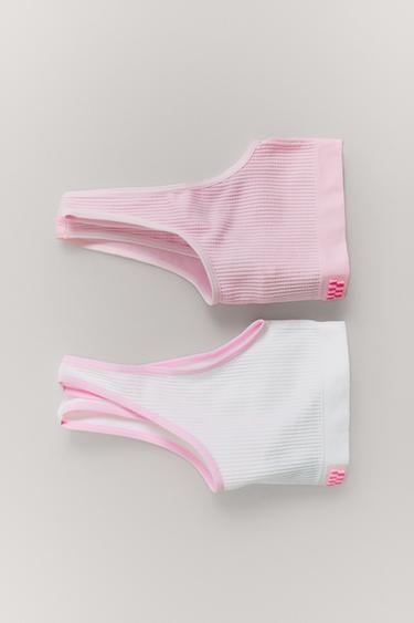 AGES 8-14 / TWO-PACK OF SEAMLESS TOPS - Multicoloured by Zara