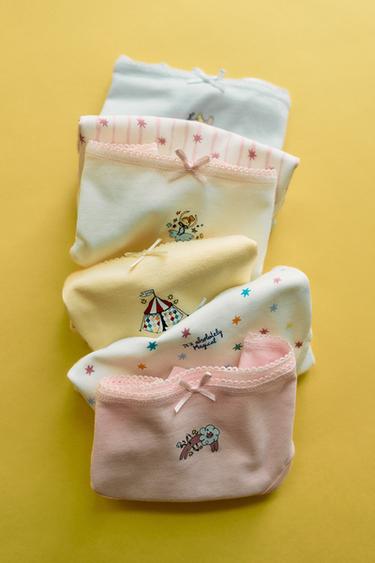 1 1/2-6 YEARS/ SIX-PACK OF CIRCUS BRIEFS - Multicoloured by Zara