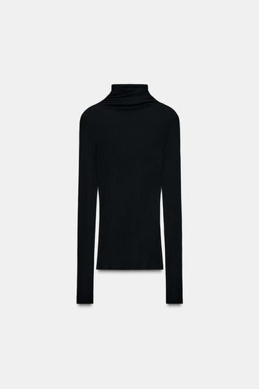 SUPIMA® COTTON T-SHIRT - Black by Zara