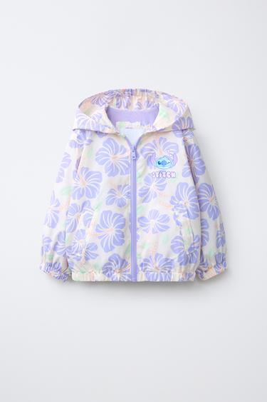 LILO & STITCH © DISNEY WATER-REPELLENT HOODED RAINCOAT - Light lilac by Zara