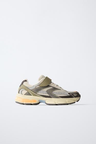 MULTICOLOURED TRAINERS - Brown by Zara - Image 0