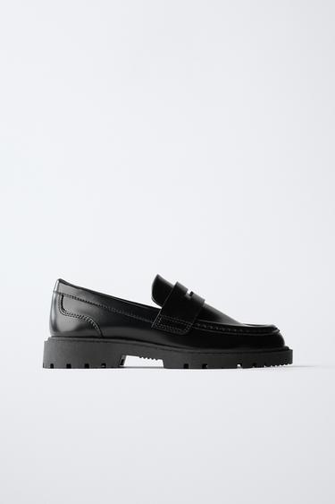 SCHOOL LOAFERS - Black by Zara