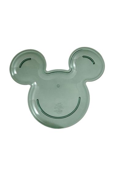 KIDS' MICKEY & MINNIE ©DISNEY PLATE - Green by Zara