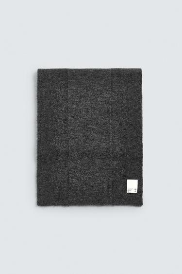 COMBINED TEXTURED SCARF X SR_A - Grey by Zara
