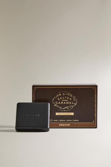 SALTED CARAMEL CAR AIR FRESHENER - Cream by Zara
