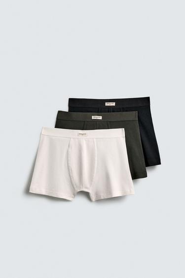 SOFT BOXER 3-PACK - various by Zara
