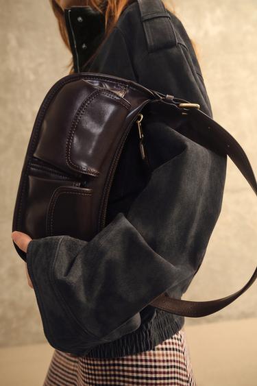 CITY POCKETS - Burgundy Red by Zara