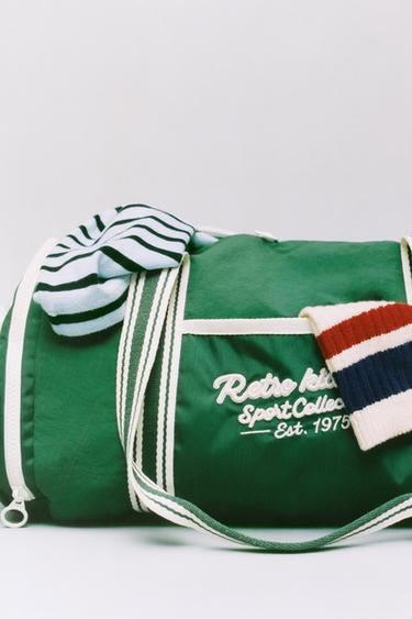 RETRO BOWLING BAG - Green by Zara