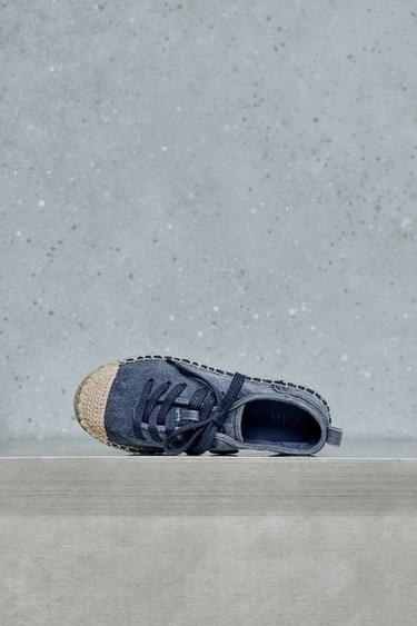 STORIESZ - DENIM SNEAKERS - Navy Blue by Zara