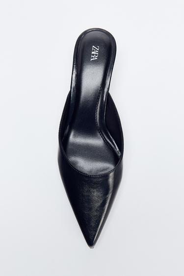 MULE HEEL SHOES - Black by Zara