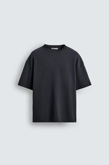 RELAXED FIT INTERLOCK SWEATSHIRT - Deep blue by Zara