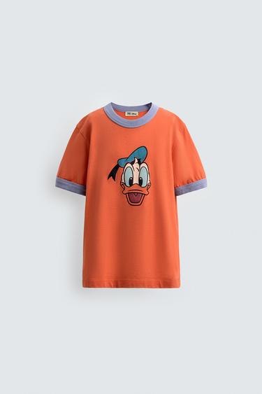 AGES 7-14 / DONALD DUCK HARRY LAMBERT FOR ZARA X DISNEY T-SHIRT - Red by Zara