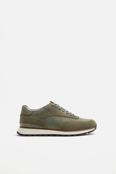 CASUAL SNEAKERS - Sea green by Zara