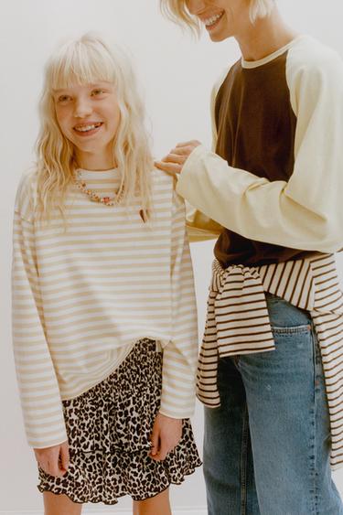 ANIMAL PRINT BERMUDA SKORT - Leopard by Zara