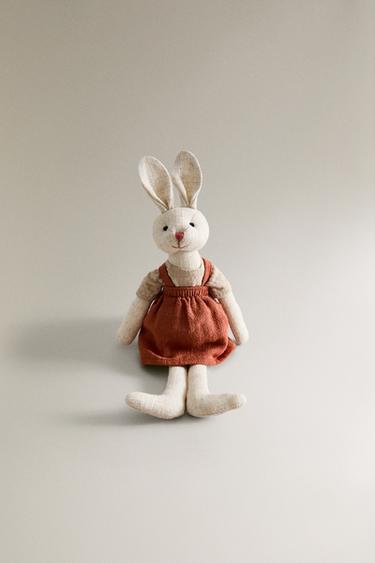 KIDS' BUNNY SOFT TOY - Multicoloured by Zara