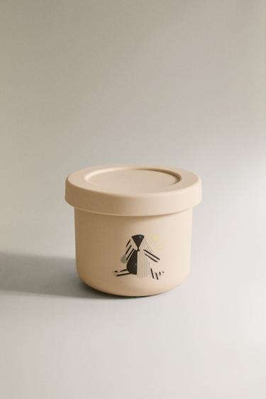 CHILDREN'S RABBIT SILICONE LUNCH BOX - Multicoloured by Zara