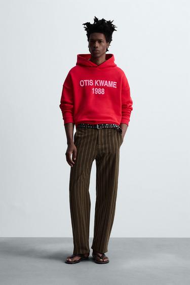 STRIPED BALLOON FIT TROUSERS © OTIS KWAME KYE QUAICOE - Brick by Zara