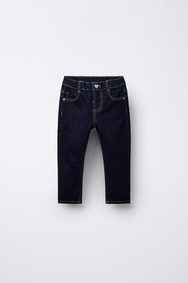 SKINNY DENIM TROUSERS - Blue by Zara - Image 0