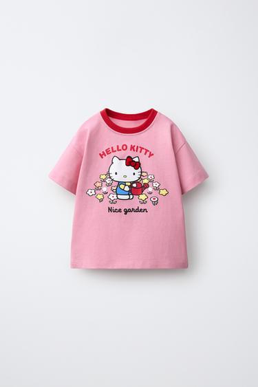 HELLO KITTY © SANRIO PRINTED T-SHIRT - Pink by Zara